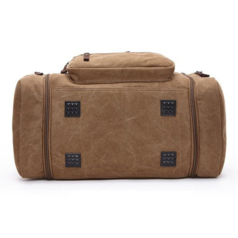 Duffel Canvas Travel Bag - Medium Big Size, Suitable for Carry-on