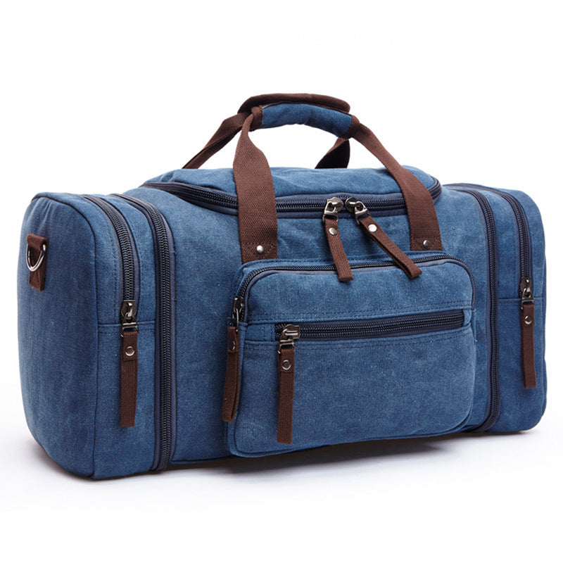 Duffel Canvas Travel Bag - Medium Big Size, Suitable for Carry-on